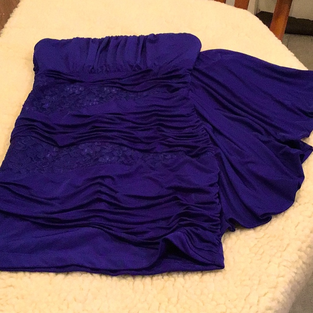 Xoxo strapless dress